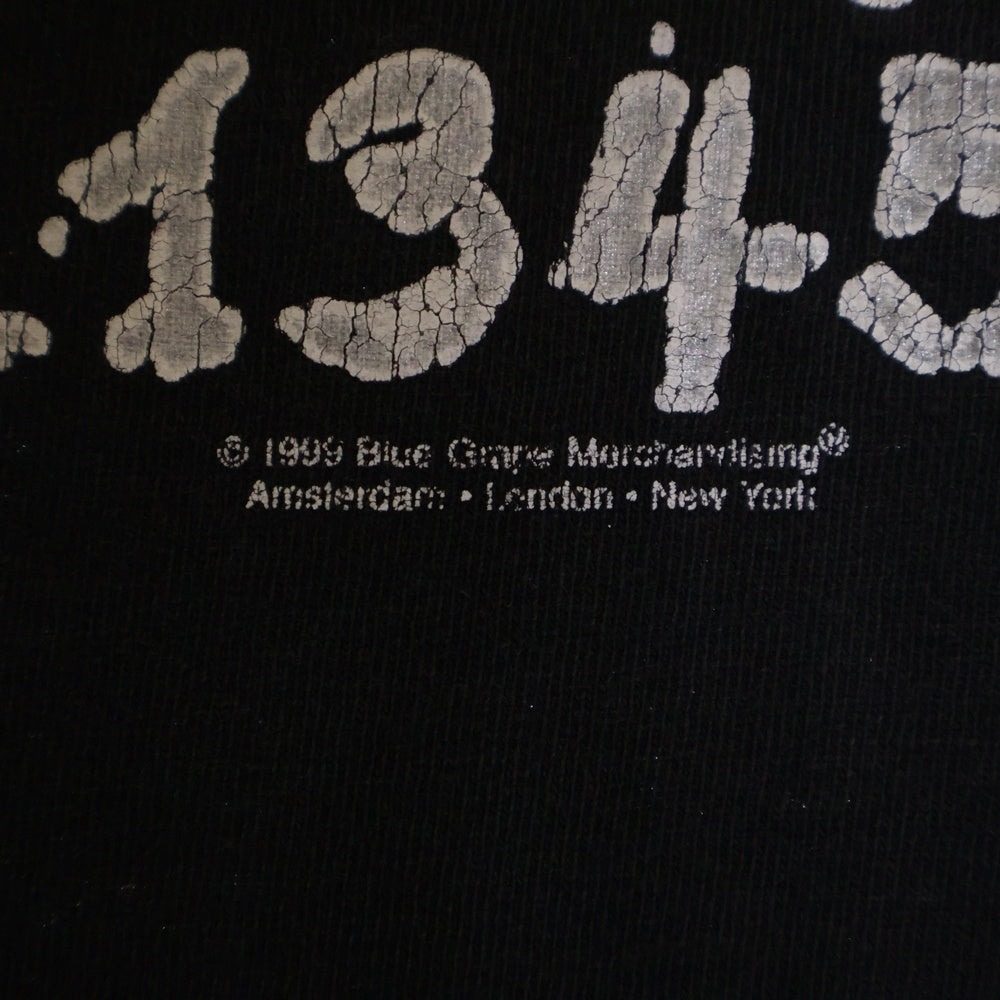VINTAGE(ヴィンテージ) 90S SlipKnot 870621345 バンド 長袖Tシャツ ロングスリーブカットソー ブラック