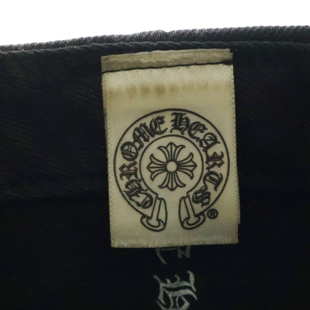 CHROME HEARTS(クロムハーツ) TRUCKER CAP トラッカーキャップ ダガー刺繍 キャップ 帽子 ブラック