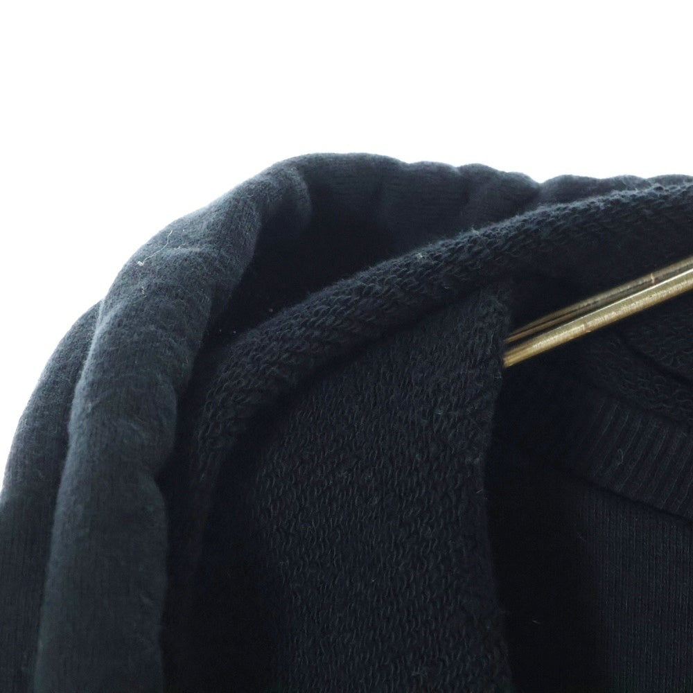 Vivienne Westwood Red Label(ヴィヴィアンウエストウッドレッドレーベル) ロゴ フェルトオーブパッチ スウェット プルオーバーパーカー ブラック 16-12-302018