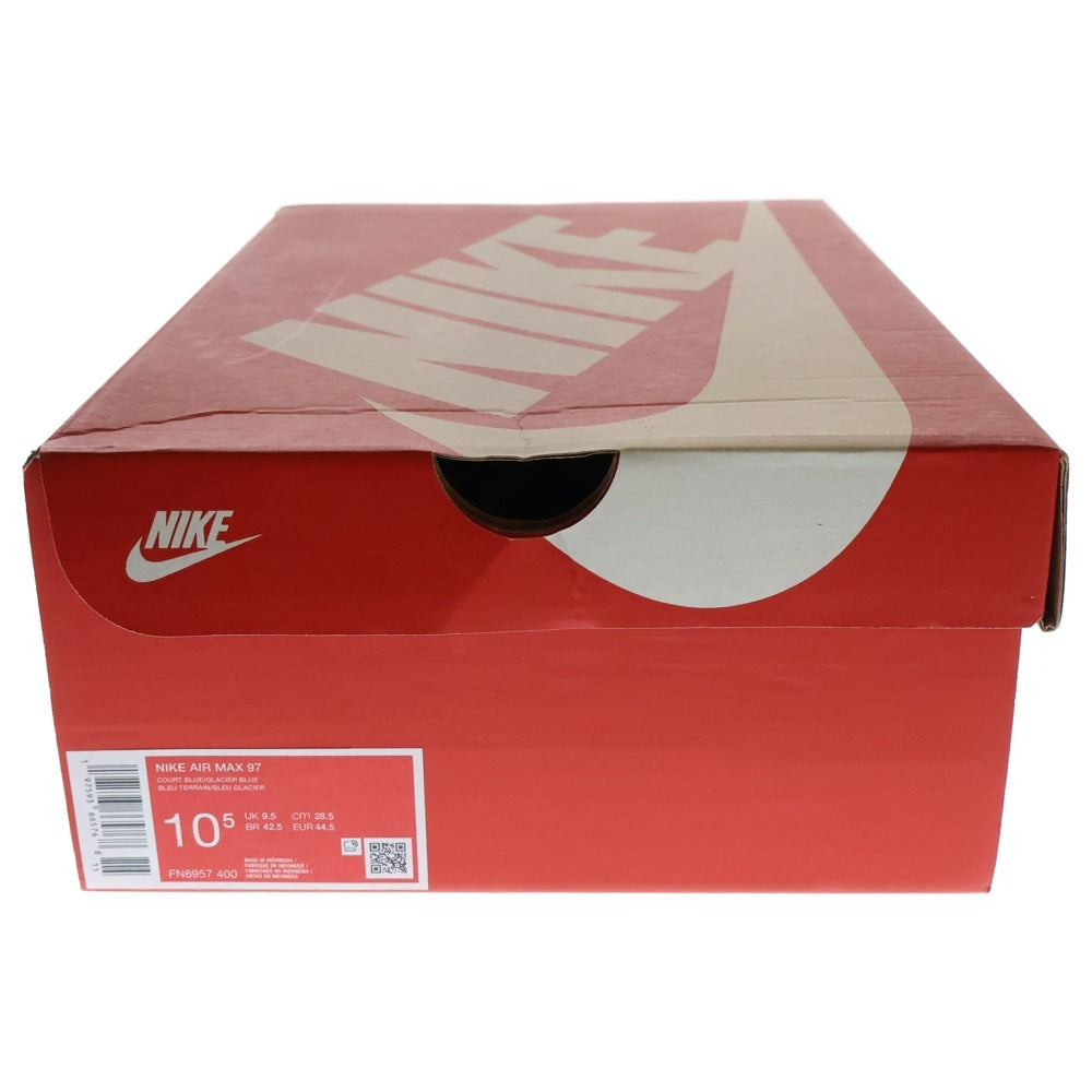 NIKE(ナイキ) AIR MAX 97 COURT BLUE FN6957-400 エアマックス 97 コートブルー ローカットスニーカー ブルー US10.5/28.5cm