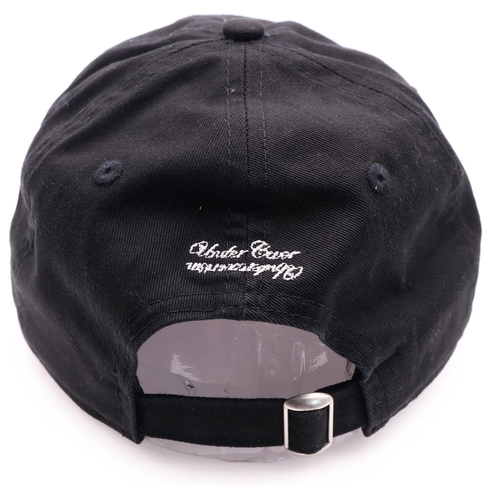 UNDERCOVER(アンダーカバー) × NEWERA CAP ニューエラ ベースボールキャップ 帽子 ブラック MUU9H02-1