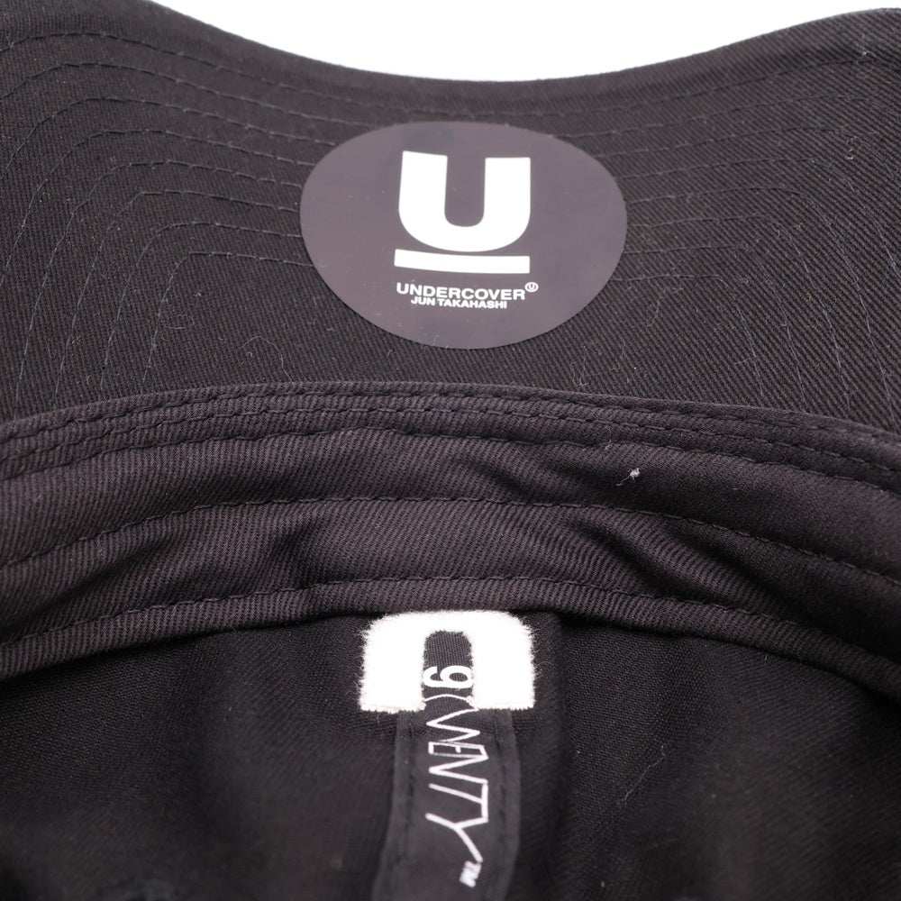 UNDERCOVER(アンダーカバー) × NEWERA CAP ニューエラ ベースボールキャップ 帽子 ブラック MUU9H02-1