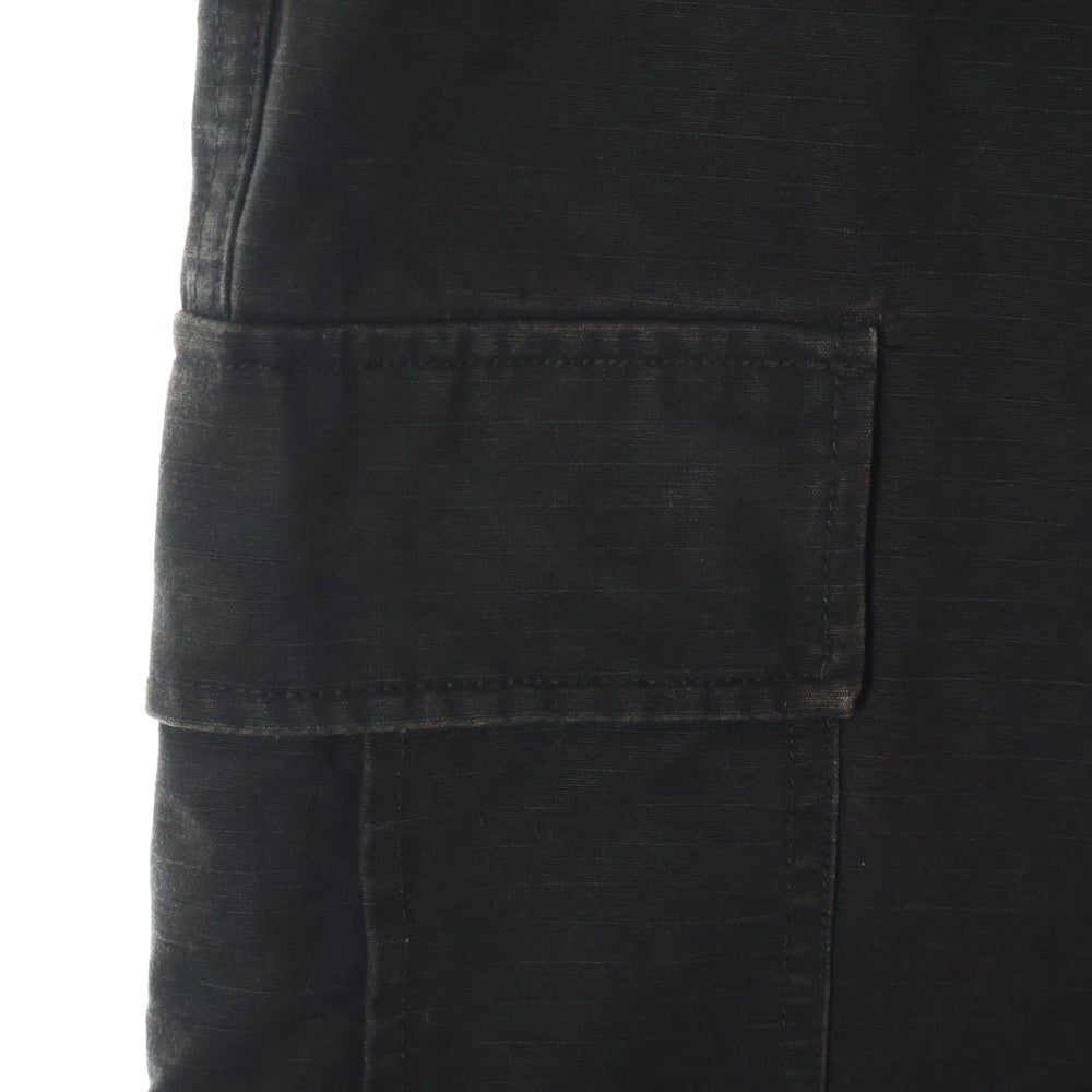 STUSSY(ステューシー) RIPSTOP SURPLUS CARGO リップストップ カーゴパンツ ブラック 116586