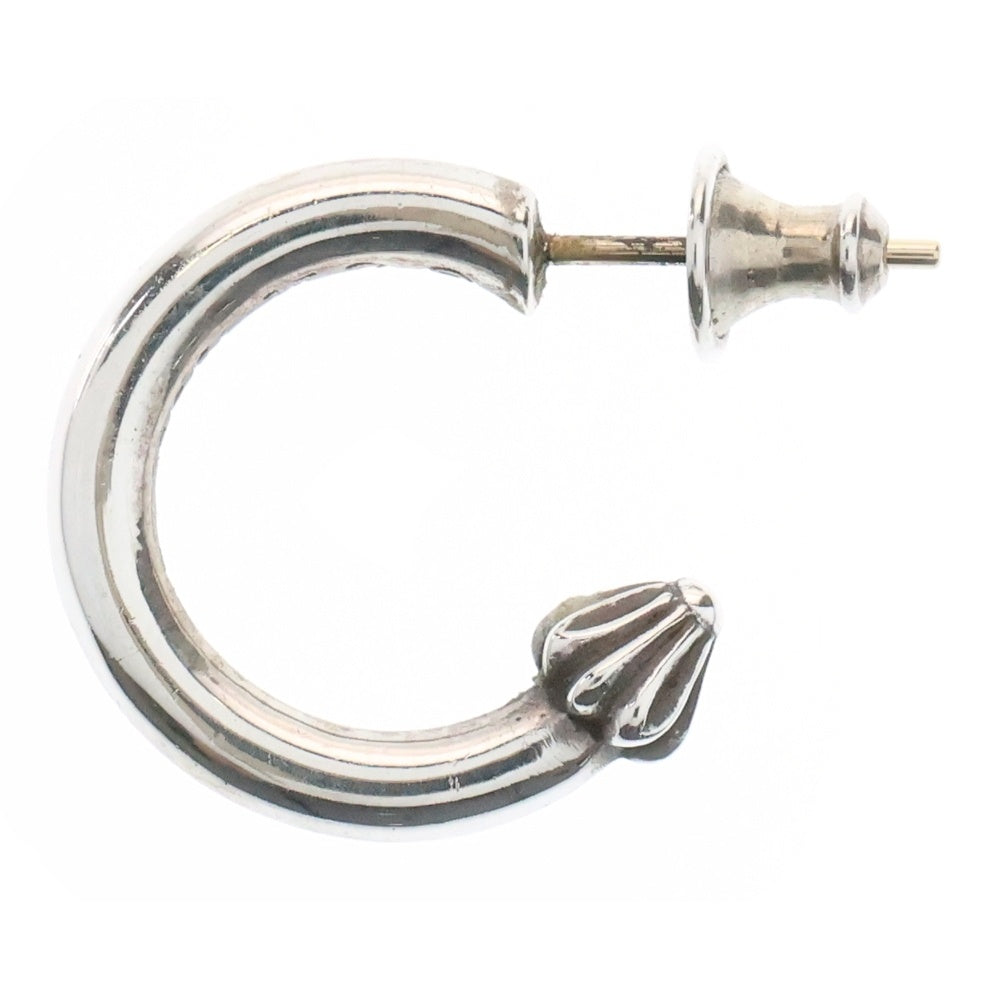 CHROME HEARTS(クロムハーツ) HOOP PLAIN プレーン フープピアス シルバー BCA101