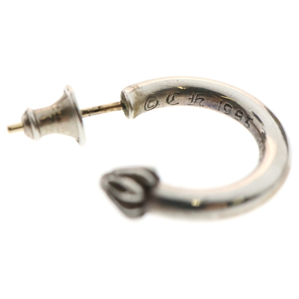 CHROME HEARTS(クロムハーツ) HOOP PLAIN プレーン フープピアス シルバー BCA101