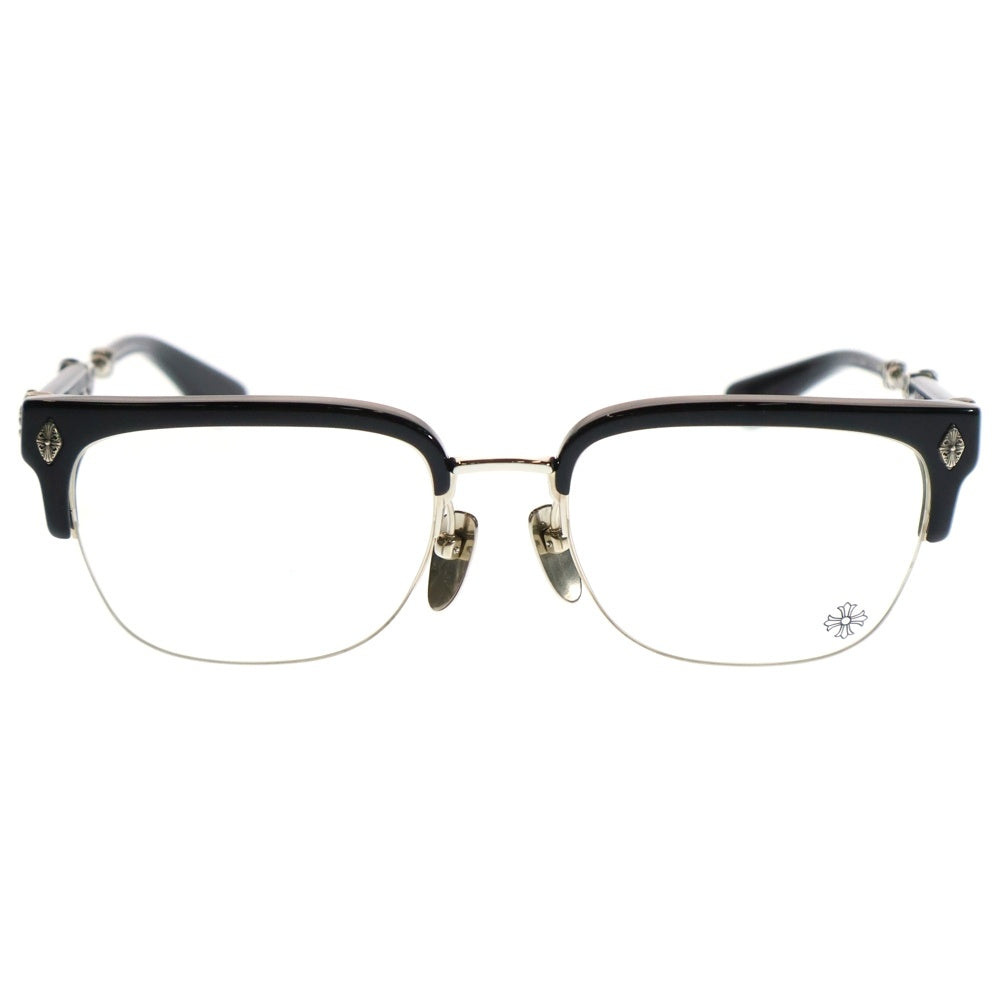 CHROME HEARTS(クロムハーツ) EVAGILIST ダガーテンプル ウェリントン サングラス ブラック