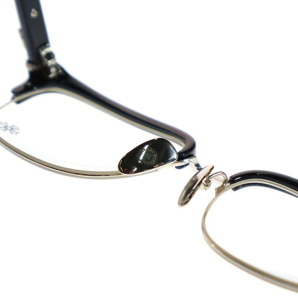 CHROME HEARTS(クロムハーツ) EVAGILIST ダガーテンプル ウェリントン サングラス ブラック