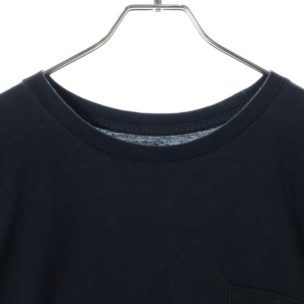 CHROME HEARTS(クロムハーツ) CH PLUS L/S Tee CHサークルロゴ バックプリント 長袖Tシャツ カットソー ブラック