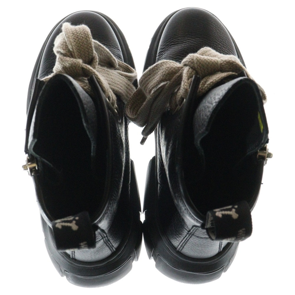 Dr.Martens(ドクターマーチン) ×Rick Owens 1460 JMB Lace RO DMXL レザー ロングブーツ ブラック 31755001