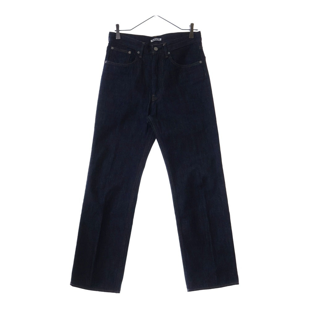 AURALEE(オーラリー) HARD Twist DENIM 5P PANTS ストレート デニムパンツ インディゴ A00P01DM