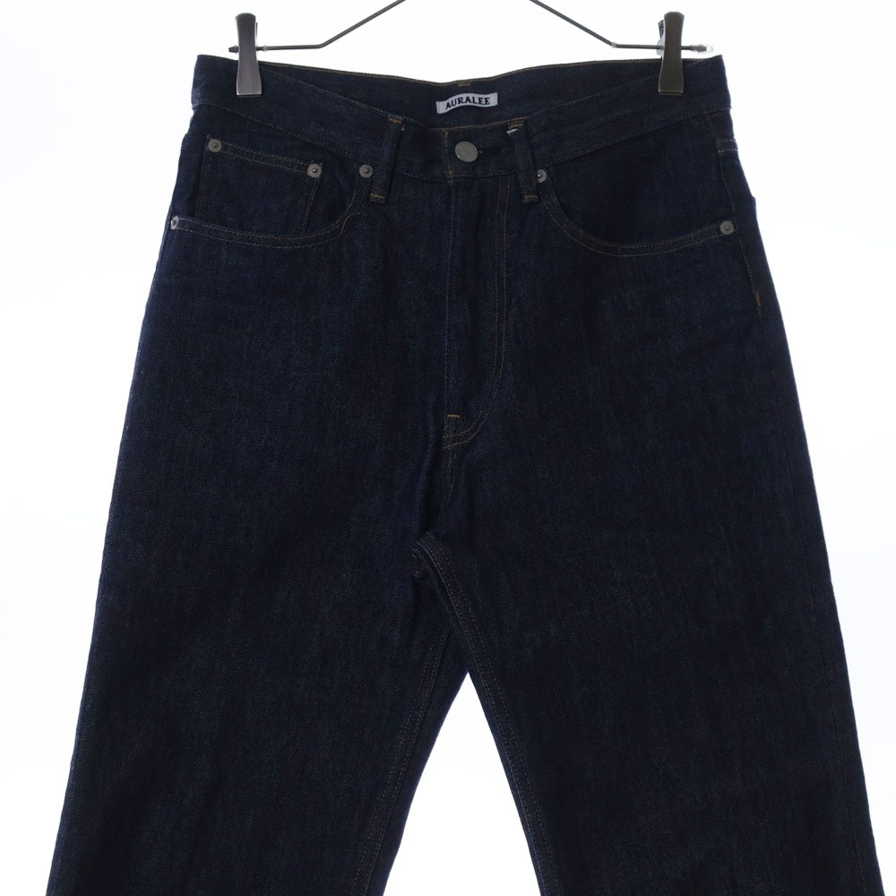 AURALEE(オーラリー) HARD Twist DENIM 5P PANTS ストレート デニムパンツ インディゴ A00P01DM