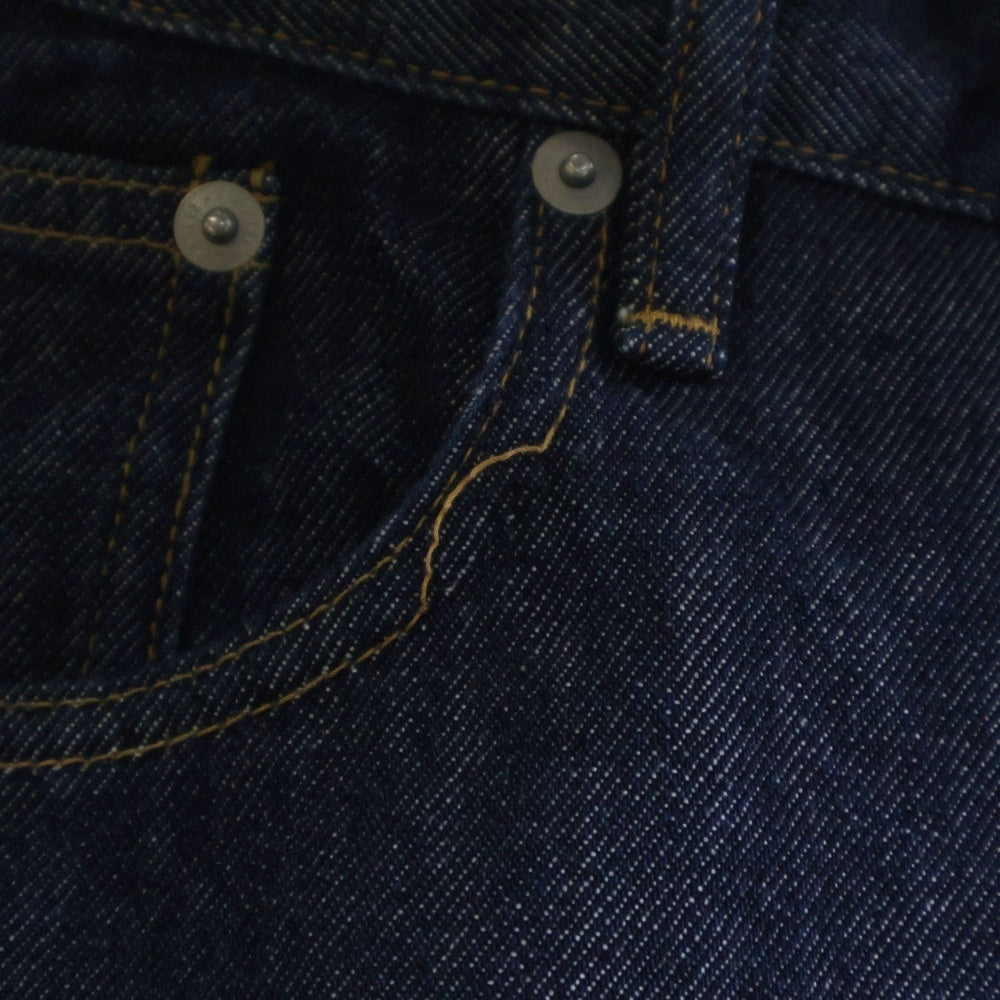 AURALEE(オーラリー) HARD Twist DENIM 5P PANTS ストレート デニムパンツ インディゴ A00P01DM