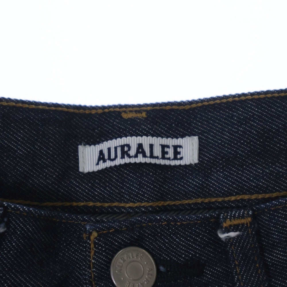 AURALEE(オーラリー) HARD Twist DENIM 5P PANTS ストレート デニムパンツ インディゴ A00P01DM