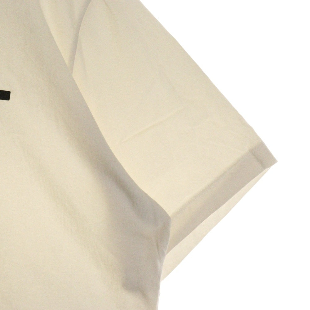 doublet(ダブレット) 24SS AI-GENERATED DOUBLET LOGO フロントロゴ 半袖Tシャツ カットソー ホワイト 24SS32CS315