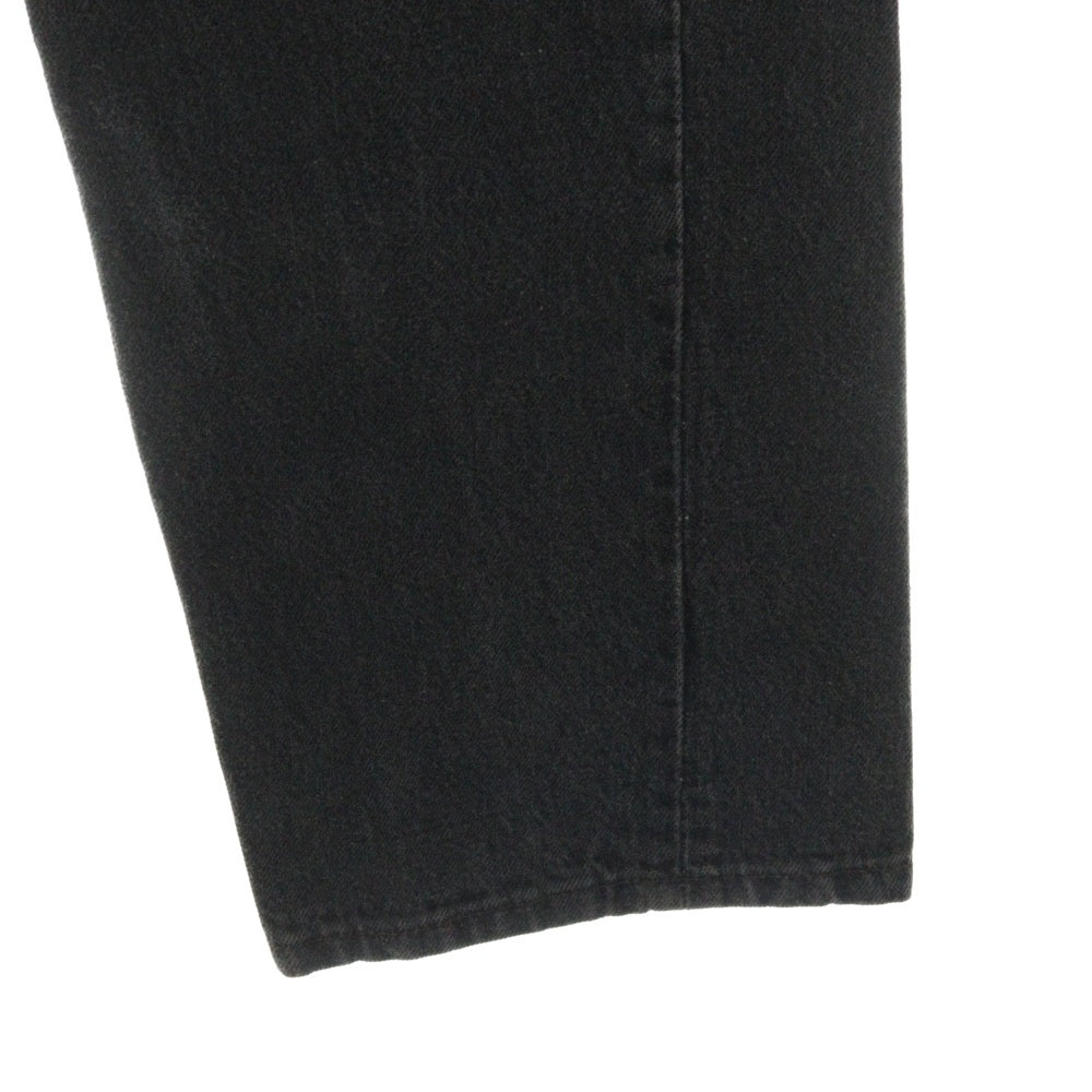 Levi's(リーバイス) 501 USA製 ボタン裏522 スモールe 501-0658 ボタンフライ デニムパンツ ブラック