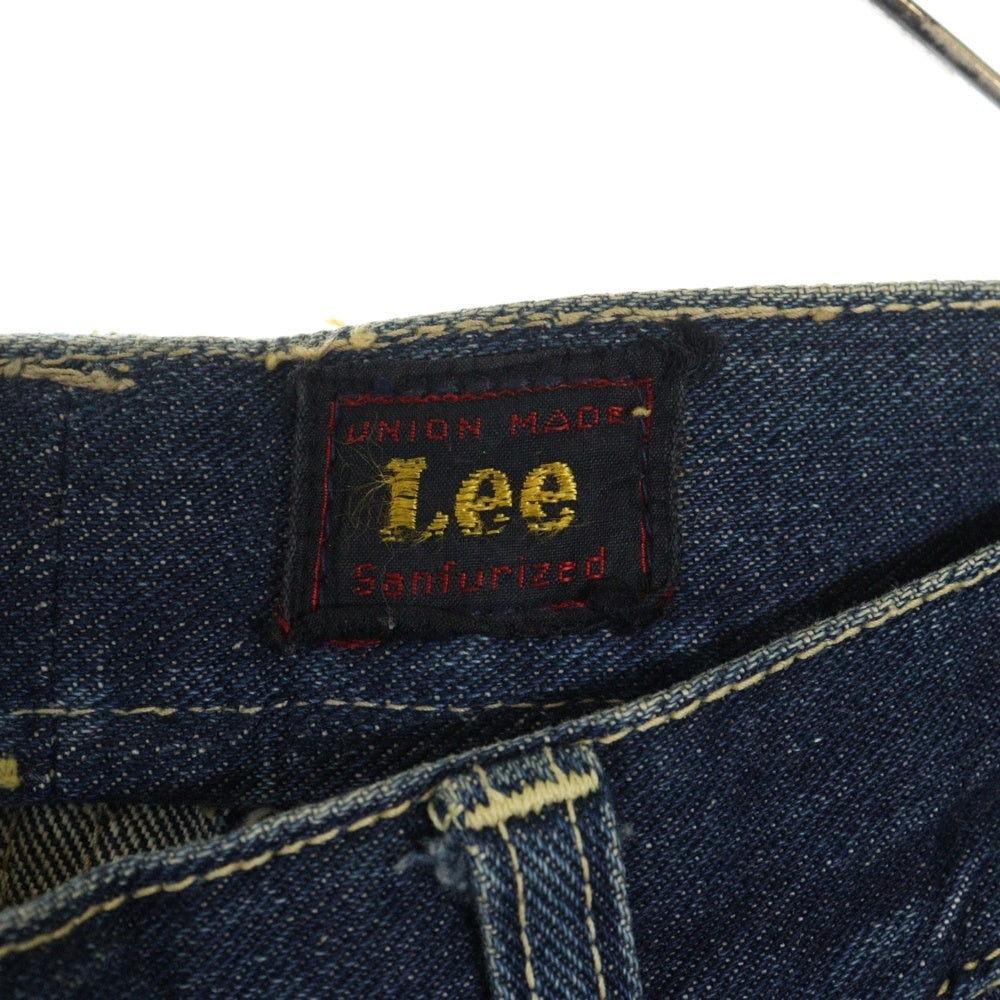 LEE(リー) 40S VINTAGE ヴィンテージ 101B ライダース ボタンフライデニムパンツ インディゴ