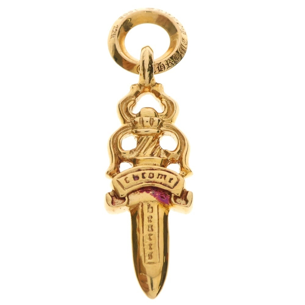 CHROME HEARTS(クロムハーツ) 22k #5DAGGER #5ダガーチャーム ペンダントトップ ゴールド