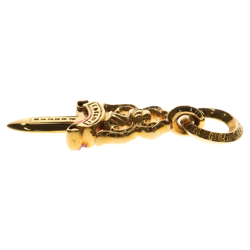CHROME HEARTS(クロムハーツ) 22k #5DAGGER #5ダガーチャーム ペンダントトップ ゴールド