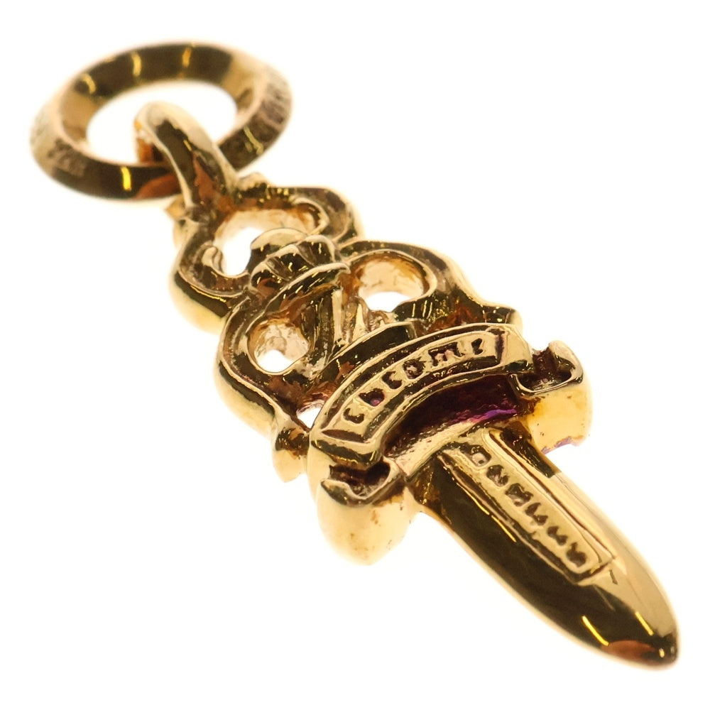CHROME HEARTS(クロムハーツ) 22k #5DAGGER #5ダガーチャーム ペンダントトップ ゴールド