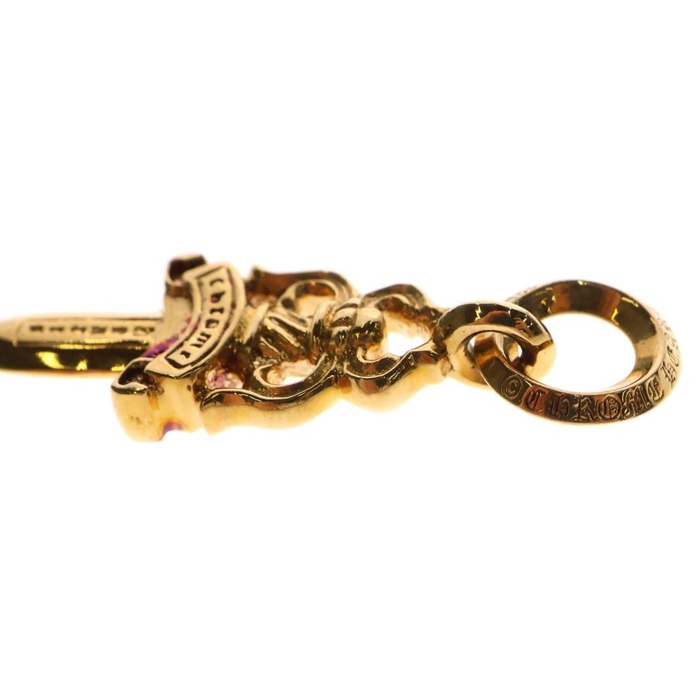 CHROME HEARTS(クロムハーツ) 22k #5DAGGER #5ダガーチャーム ペンダントトップ ゴールド