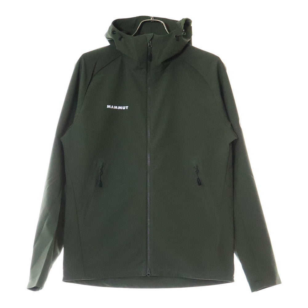 MAMMUT(マムート) Macun 2.0 SO Hooded Jacket ソフトシェルジャケット カーキ 1011-00792