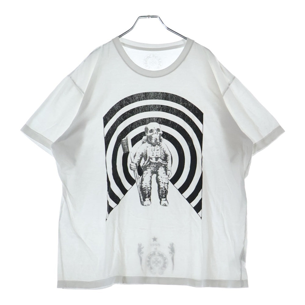 CHROME HEARTS(クロムハーツ) FOTI S/S TEE プリント 半袖 Tシャツカットソー ホワイト