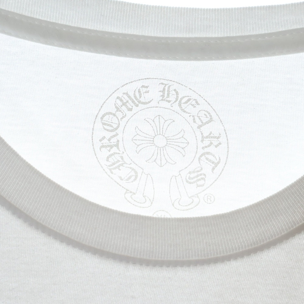 CHROME HEARTS(クロムハーツ) FOTI S/S TEE プリント 半袖 Tシャツカットソー ホワイト