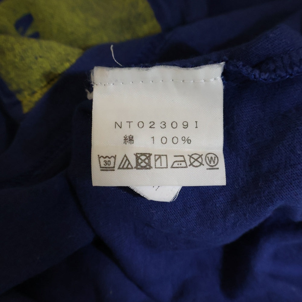SUPREME(シュプリーム) 23SS×THE NORTH FACE PRINTED POCKET TEE ノースフェイス プリント ポケット半袖Tシャツ カットソー ネイビー NT02309I