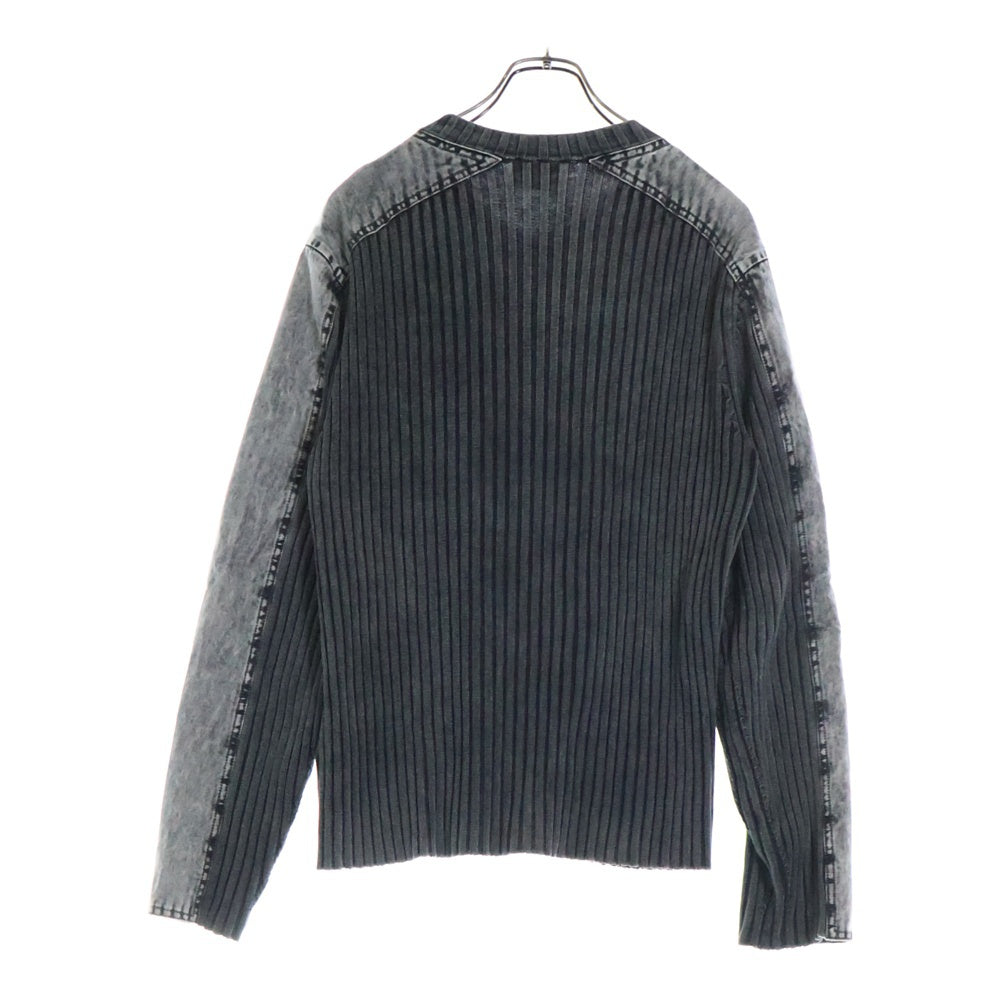 DIESEL(ディーゼル) 25SS K-MATTY K-MATTY A17464 0QMAN ケーマッティ ジップアップ 長袖セーター グレー