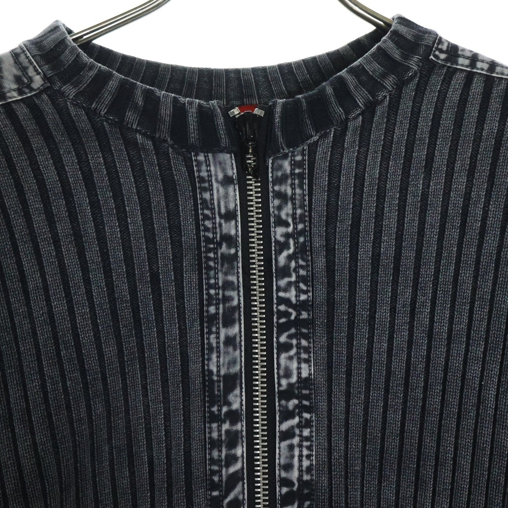 DIESEL(ディーゼル) 25SS K-MATTY K-MATTY A17464 0QMAN ケーマッティ ジップアップ 長袖セーター グレー