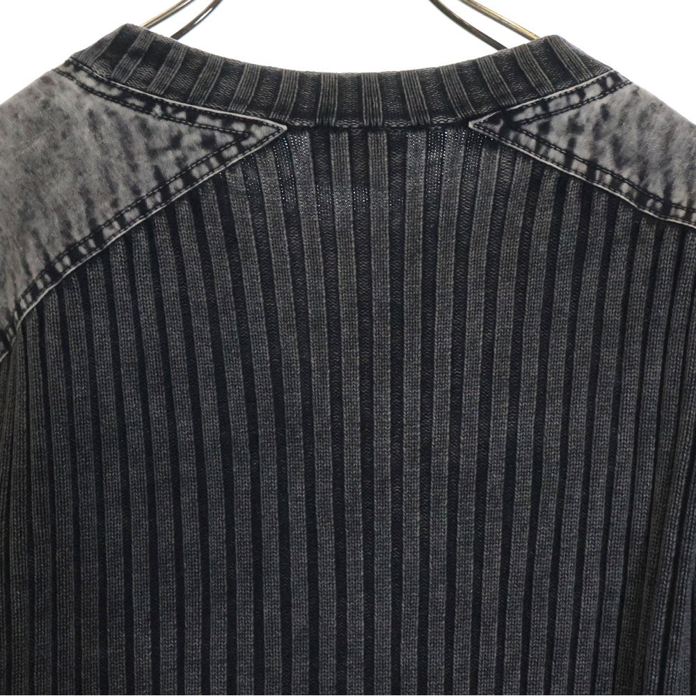 DIESEL(ディーゼル) 25SS K-MATTY K-MATTY A17464 0QMAN ケーマッティ ジップアップ 長袖セーター グレー