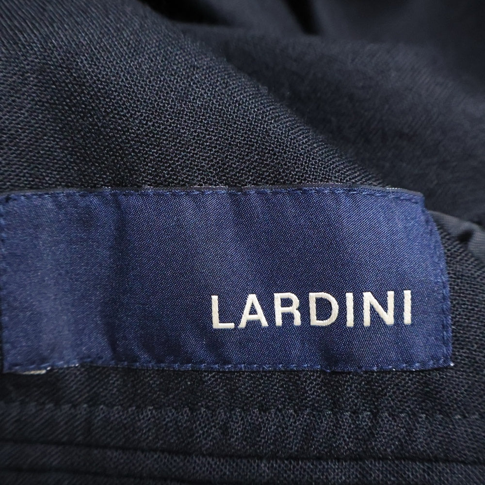 LARDINI(ラルディーニ) 3B カシミヤ キュプラ ダブル テーラードジャケット ブラック JT655APQY