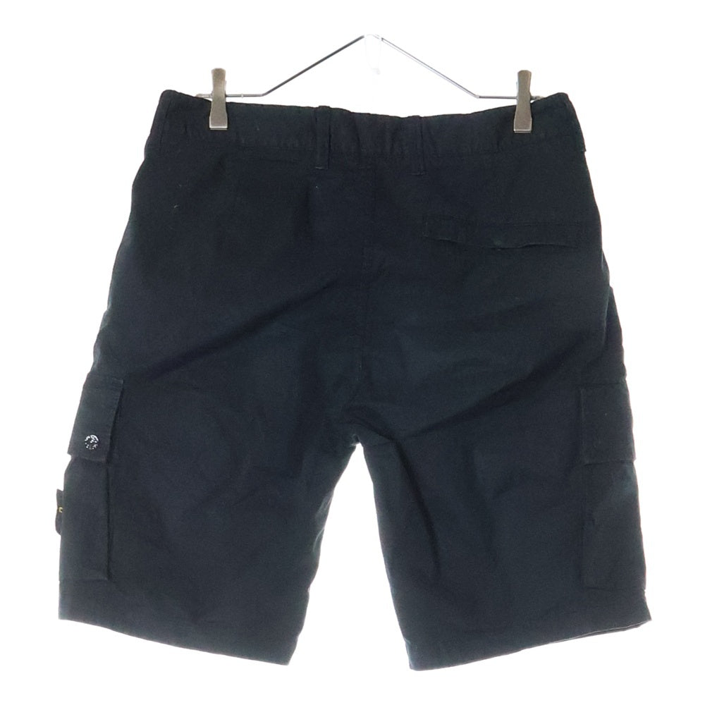 STONE ISLAND(ストーンアイランド) TYPE SL コットン ロゴパッチ ショートパンツ ブラック 8015L1110