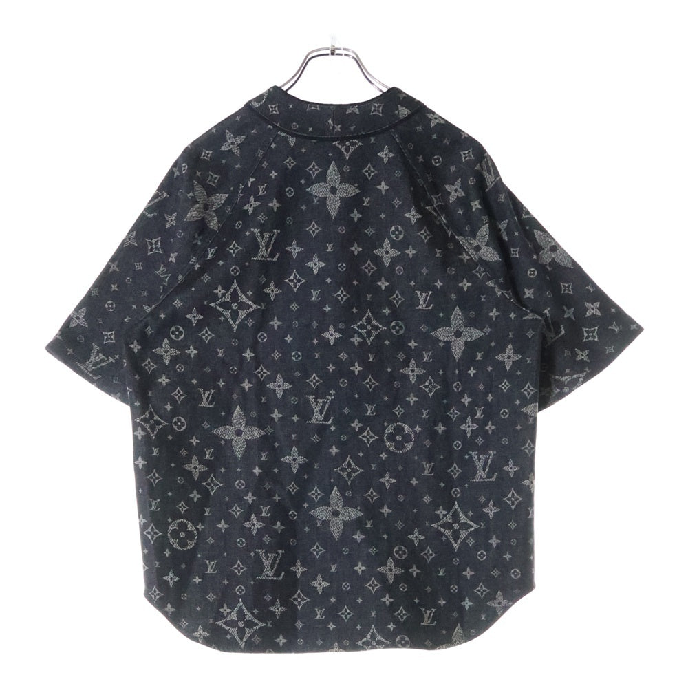 LOUIS VUITTON(ルイヴィトン) 24SS モノグラムベースボールシャツ RM241MQ FWA HQS41W グレー