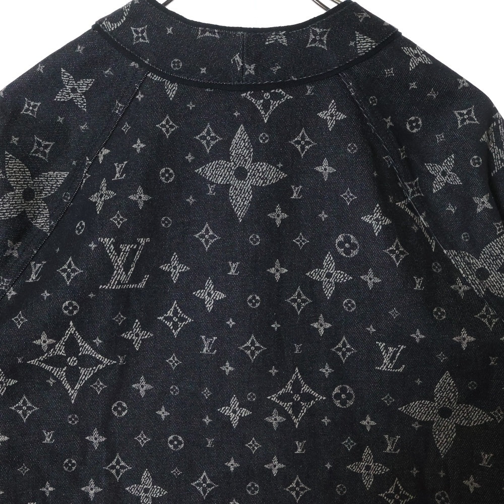 LOUIS VUITTON(ルイヴィトン) 24SS モノグラムベースボールシャツ RM241MQ FWA HQS41W グレー