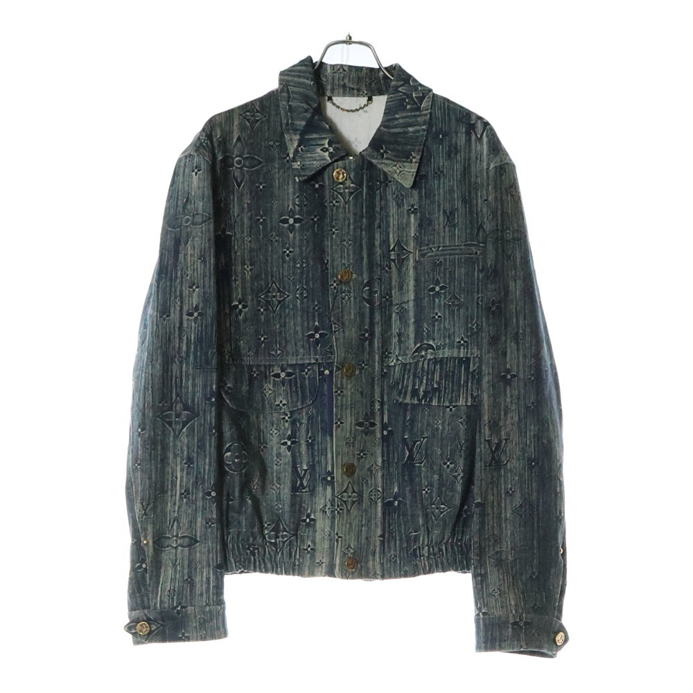 LOUIS VUITTON(ルイヴィトン) 23SS モノグラムテーラードデニムジャケット 1AATFX RM2319 TC6 HOA02W