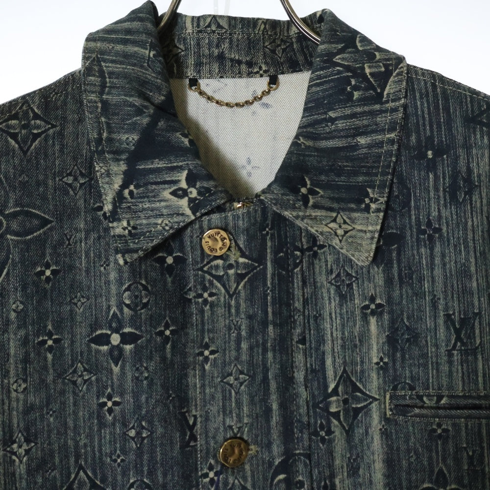 LOUIS VUITTON(ルイヴィトン) 23SS モノグラムテーラードデニムジャケット 1AATFX RM2319 TC6 HOA02W