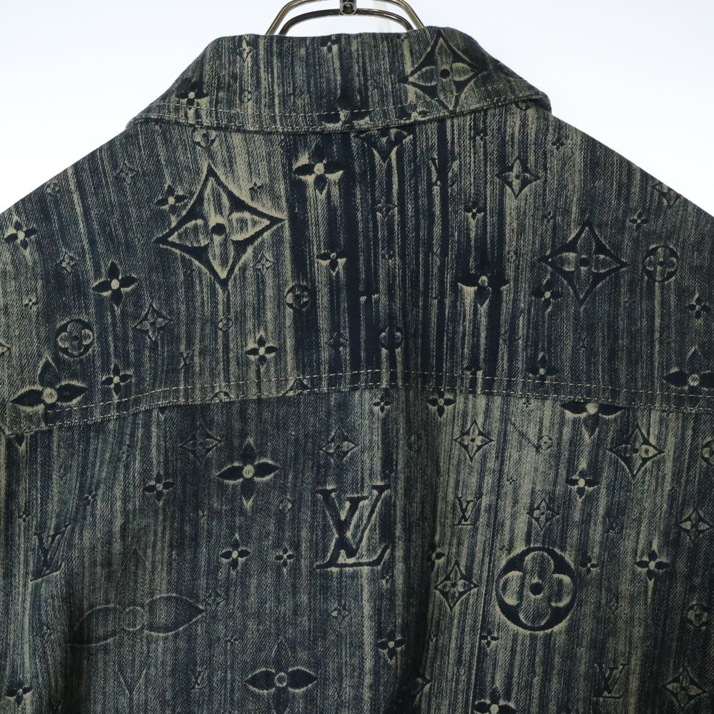 LOUIS VUITTON(ルイヴィトン) 23SS モノグラムテーラードデニムジャケット 1AATFX RM2319 TC6 HOA02W