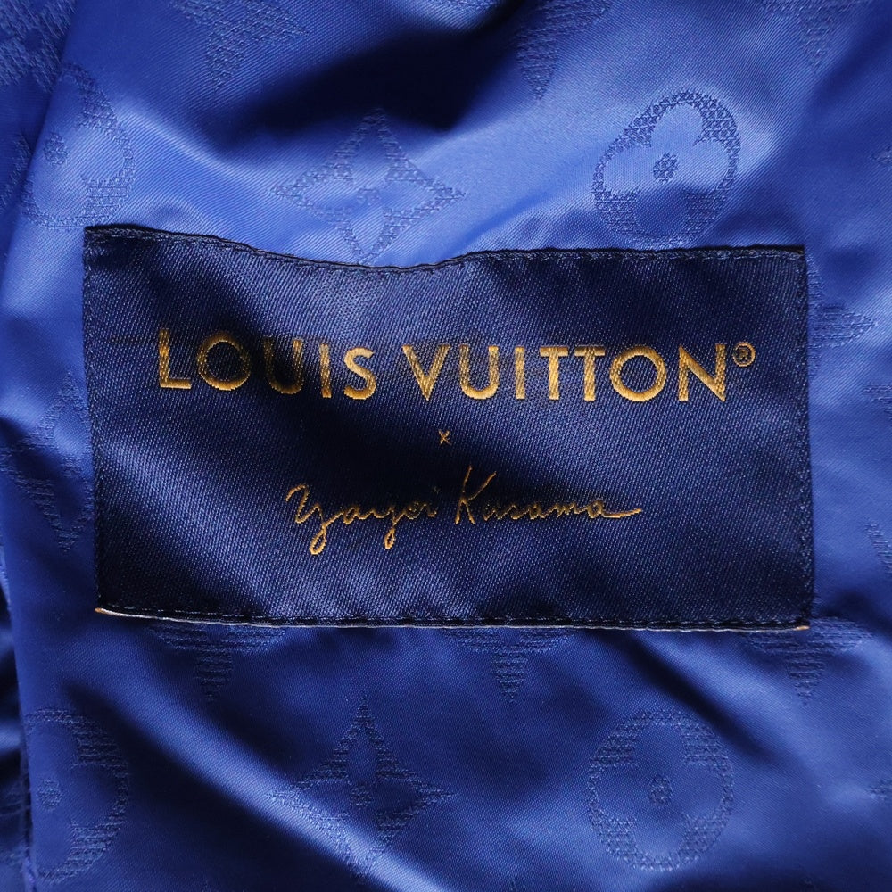 LOUIS VUITTON(ルイヴィトン) 23AW ×草間彌生 モノグラムワッペンパーカーRM232H YP1 HOB32W ブルー