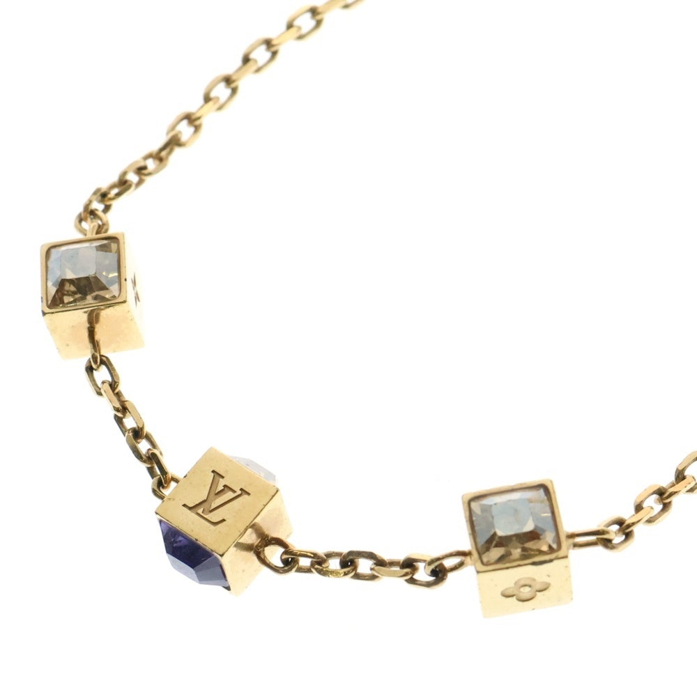 LOUIS VUITTON(ルイヴィトン) コリエ ギャンブル ネックレス メッキ ゴールド M65096