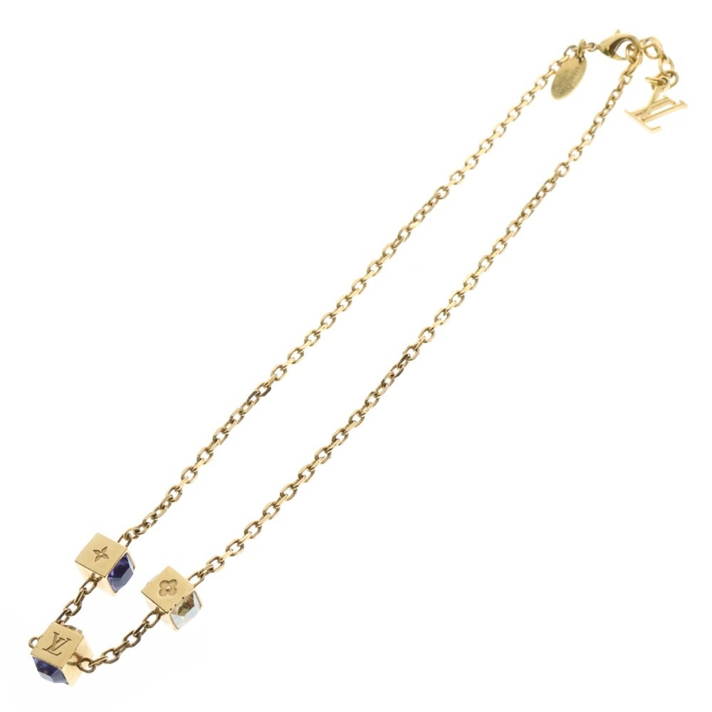 LOUIS VUITTON(ルイヴィトン) コリエ ギャンブル ネックレス メッキ ゴールド M65096
