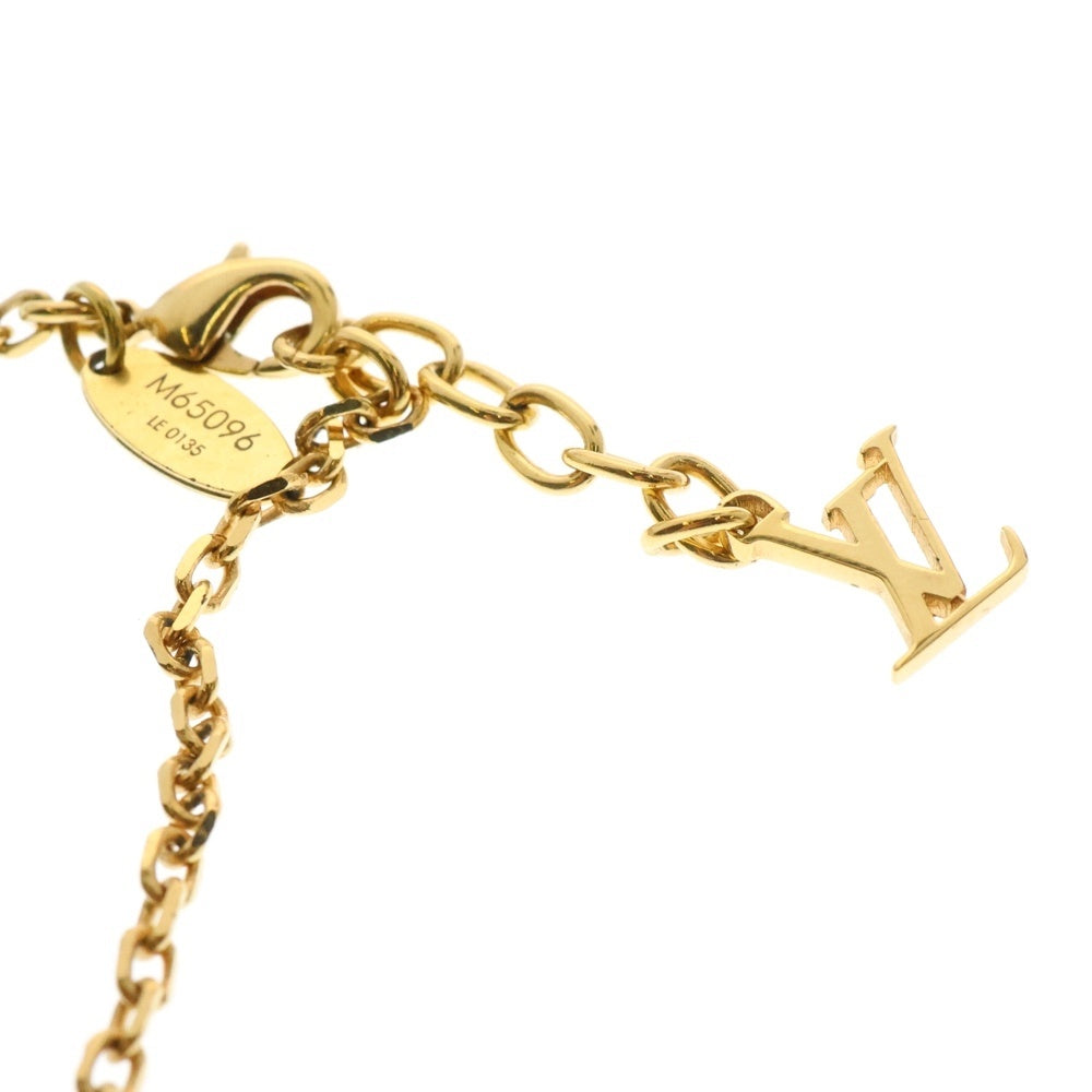 LOUIS VUITTON(ルイヴィトン) コリエ ギャンブル ネックレス メッキ ゴールド M65096