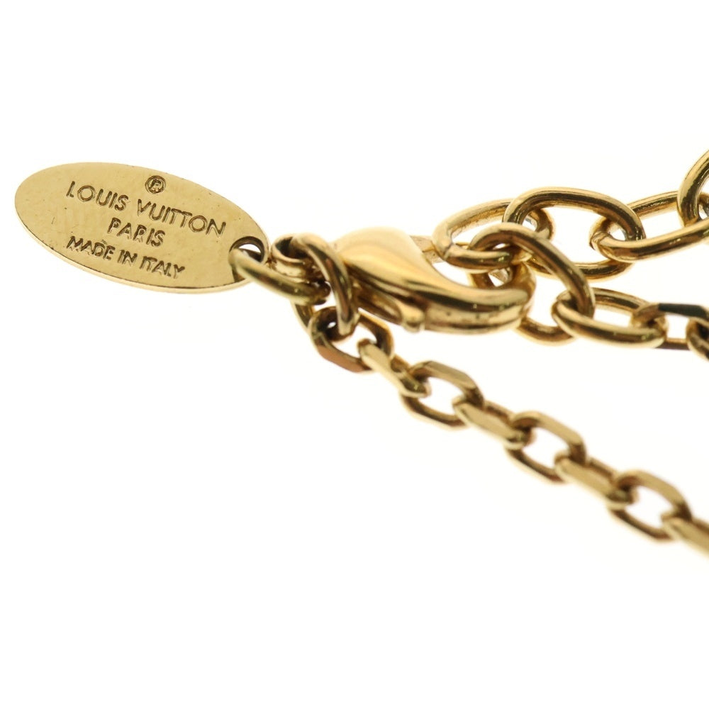 LOUIS VUITTON(ルイヴィトン) コリエ ギャンブル ネックレス メッキ ゴールド M65096
