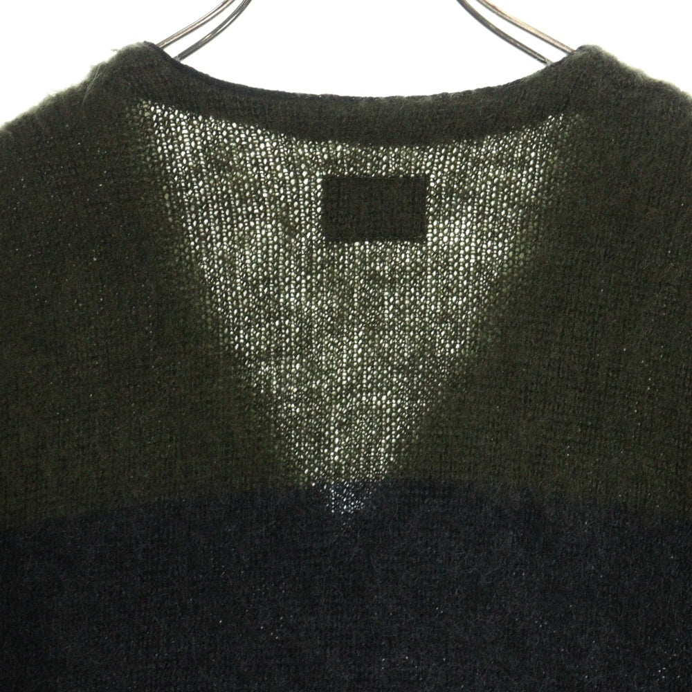 STUSSY(ステューシー) OLD オールド モヘア混 カーディガン 長袖ニット ブラウン