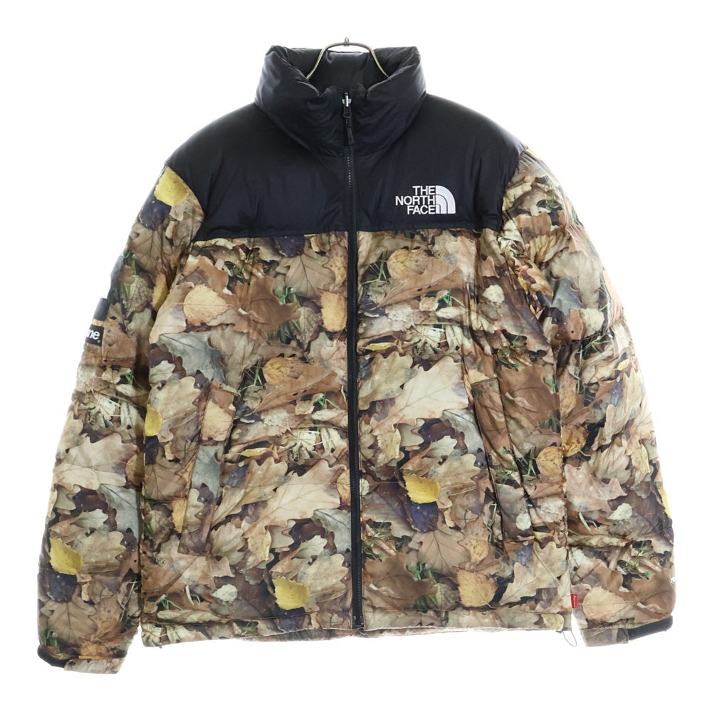 SUPREME(シュプリーム) 16AW ×THE NORTH FACE ザノースフェイス Nuptse Jacket ヌプシ ダウンジャケット 枯葉 カーキ ND51602I