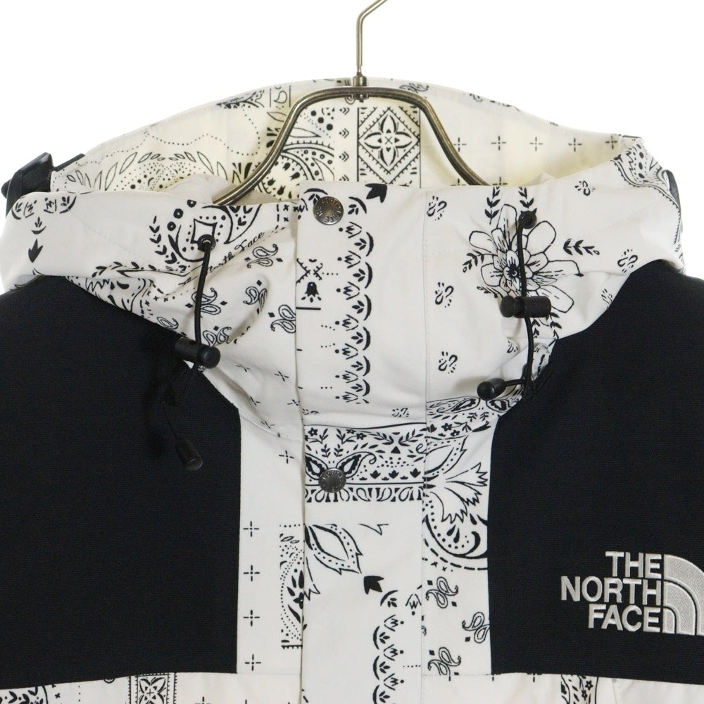THE NORTH FACE(ザノースフェイス) NOVELTY ECO GTX MOUNTAIN JACKET GORE-TEX NJ2GN60C ゴアテックス マウンテンジャケット ペイズリー ホワイト