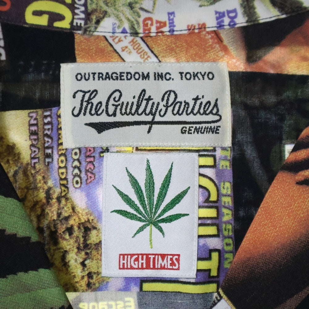 WACKO MARIA(ワコマリア) 25SS HIGH TIMES HAWAIIAN SHIRT ハイタイムス ハワイアンシャツ 半袖アロハシャツ マルチカラー