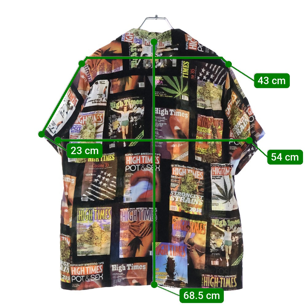 WACKO MARIA(ワコマリア) 25SS HIGH TIMES HAWAIIAN SHIRT ハイタイムス ハワイアンシャツ 半袖アロハシャツ マルチカラー