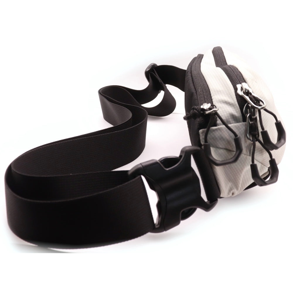 SOPH.(ソフネット) GREGORY RHUNE BELT BAG ルーヌ ベルトバッグ ウェストバッグ グレー/ブラック SOPH-250107