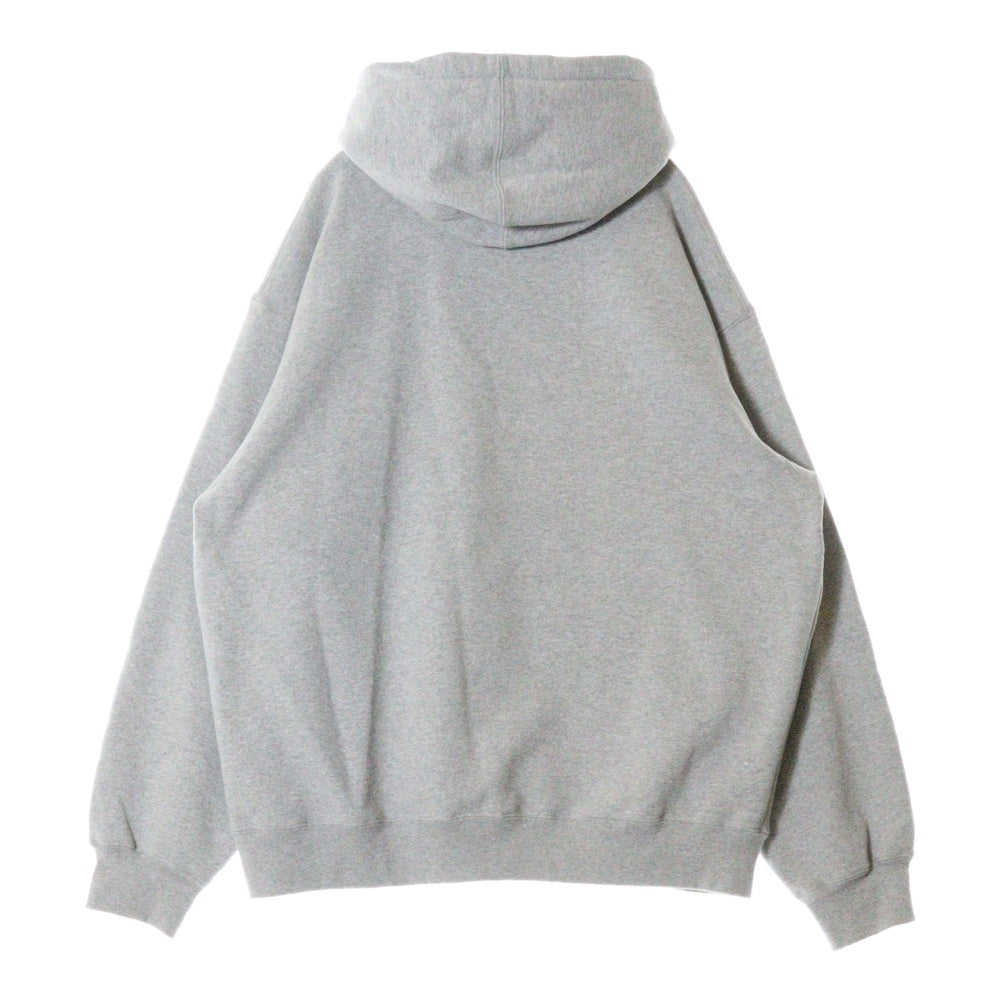 SUPREME(シュプリーム) 23AW Small Box Drawcord Hooded Sweatshirt スモールボックスロゴ スウェット プルオーバーパーカー フーディ グレー